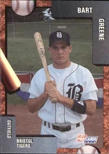 Bart Greene 1992 Fleer ProCards #1424 RC Bristol Tigers *AutographDen*