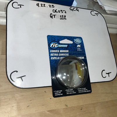 New K Source Fit System Convex Mirror C030 3'' Round Blind Spot  Mounting Tape