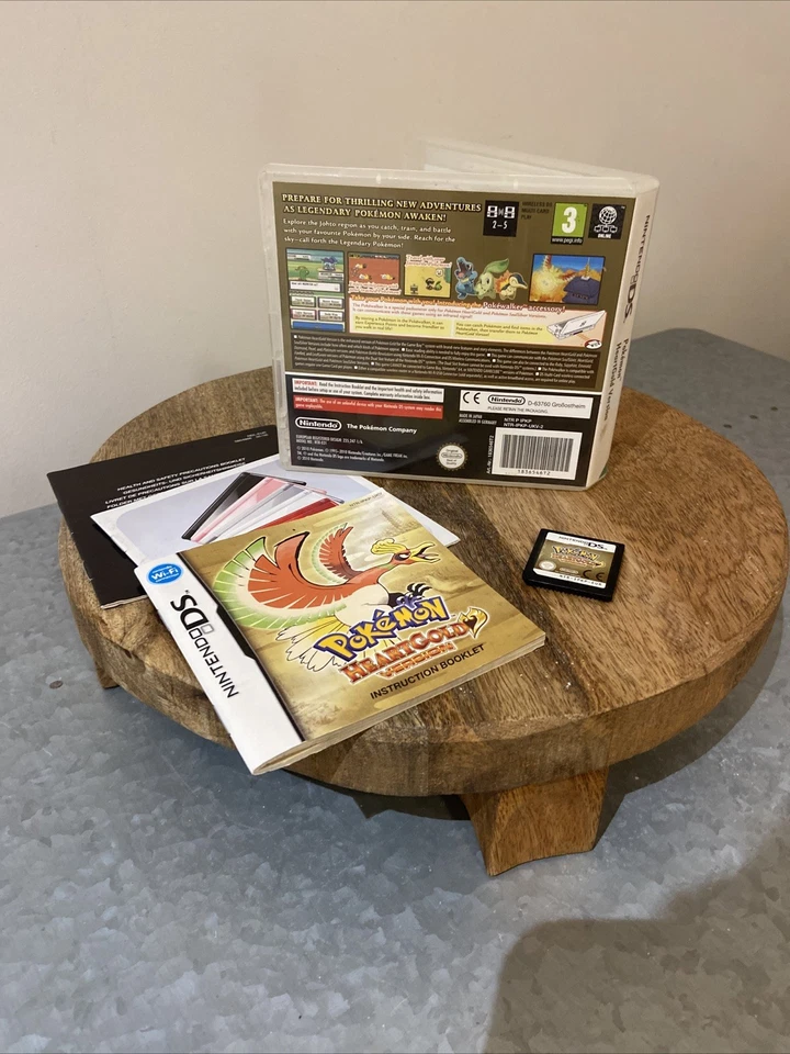 Pokemon Heart Gold Nintendo DS PAL Edition With Manual - Image 4 of 4