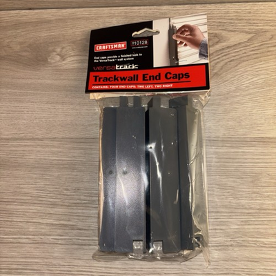 #ad Craftsman Versatrack TrackWall 10128 End Caps 2 L 2 R Multiple Available $6.95
