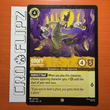 Goofy - Ghost Hunter [Epic Holo] #205 Prices | Lorcana Whispers in the Well  | Lorcana Cards