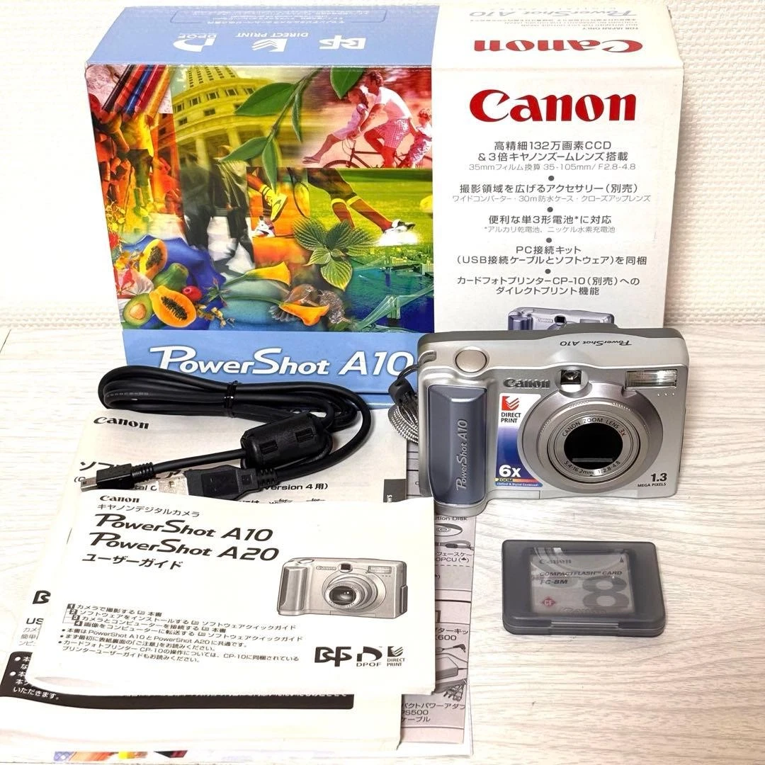【希少】Canon PowerShot A10 コンパクトデジタルカメラ　美品 Canon PowerShot A10 Digital Cameras for Sale | Shop New & Used