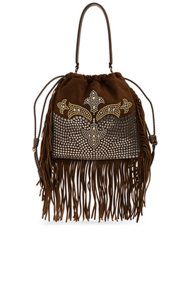 ETRO Kalispera Medium Brown Shoulder Bag New