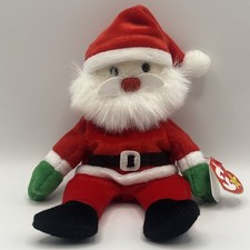 TY Beanie Babies "SANTA" the Holiday Christmas Claus - MWMT RETIRED GREAT GIFT