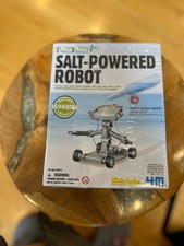 Green Science Salt-Powered Robot Kit - New in Box