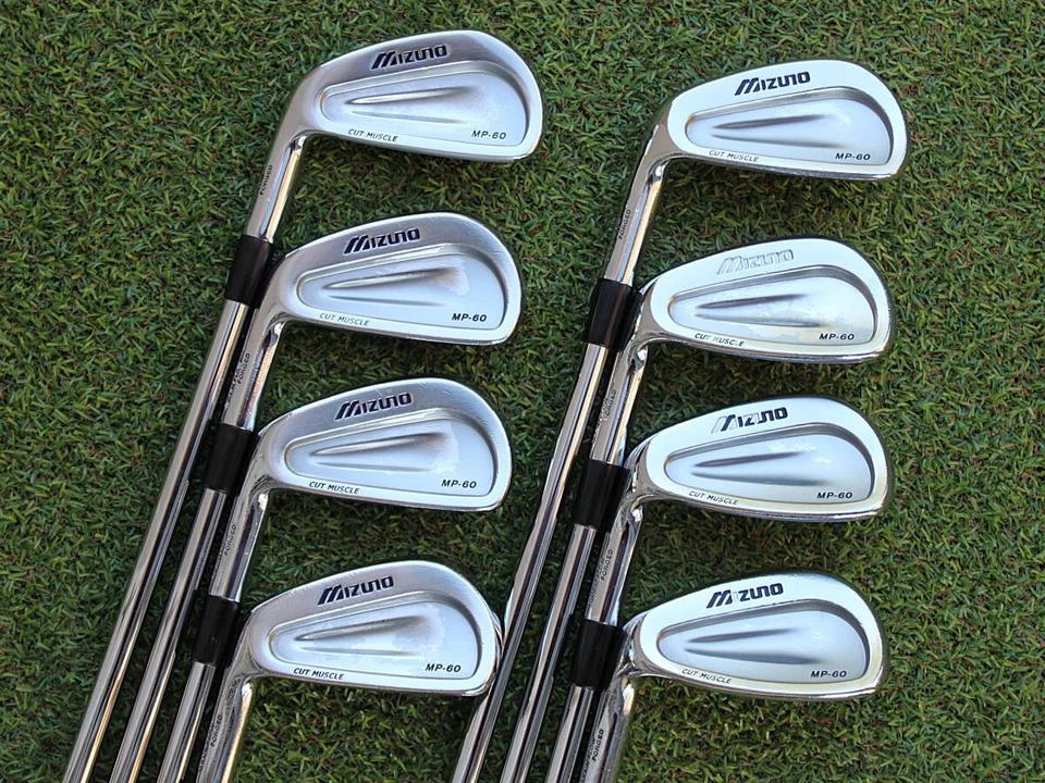 Mizuno LH Iron Set MP-60 3.4.5.6.7.8.9.P DynamicGold Flex S200 Left Handed STORE - Image 3 of 4