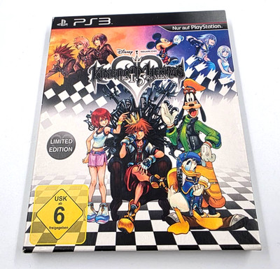 Ps3 Kingdom Hearts HD 1.5 ReMIX | Limited Edition | USK6 Spiel Buch Disney  