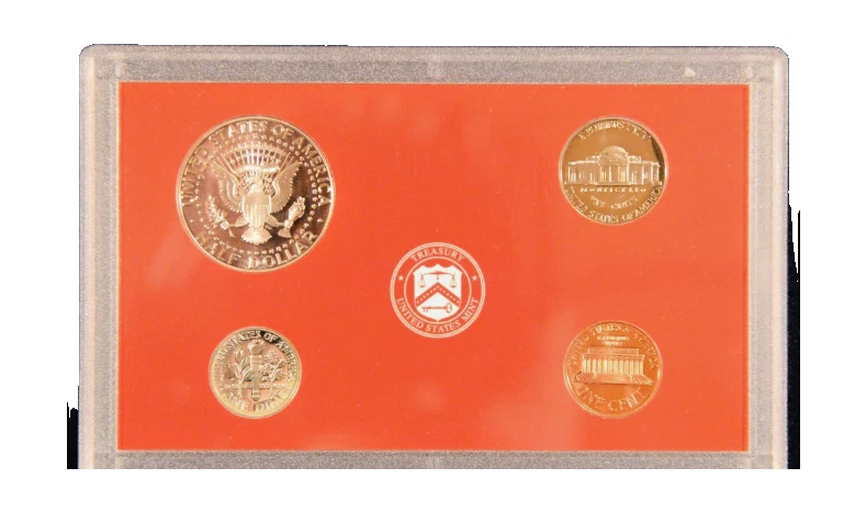 1999 S Silver Proof 4 coin set - Image 2 of 2