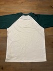 Vintage/Y2K Style Abercrombie Kids Baseball  T-Shirt Green White Relaxed 13/14 — photo 5