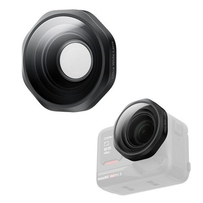 Für Insta360 Ace Pro 2 Kamera Ultraweitwinkel-Objektiv 189° Erweitert Sichtfeld