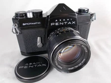 Refurbished Pentax SP Film Camera w/ SMC Takumar 50mm f/1.4 Lens