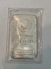 1 oz Highland Mint Morgan Head Design .999+ Fine Silver Art Bar HM Sealed