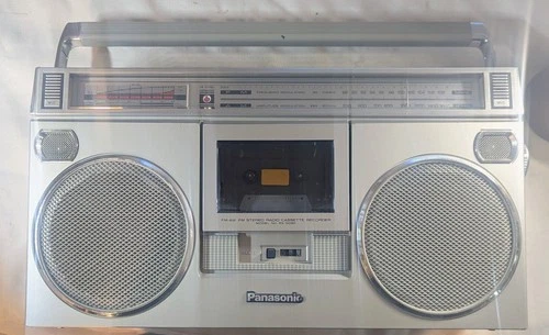 Panasonic RX-5090 - Vintage Retro Stereo Cassette Boombox - Tested And Working