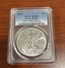 Silver Eagle $1 2011 PCGS MS68 25th Anniversary