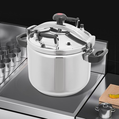 #ad 40L Stainless Steel Pressure Cooker 60Kpa Commercial Large Capacity 42Qt Pot NEW $159.20
