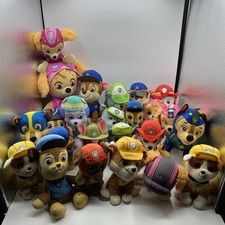Lot of 25 Paw Patrol Plush Toy Marshall Skye Rubble Zuma Rocky Pirate Gund Ty