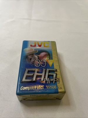 Sealed JVC TC-30 EHG Hi-Fi Compact VHS -C EP Mode