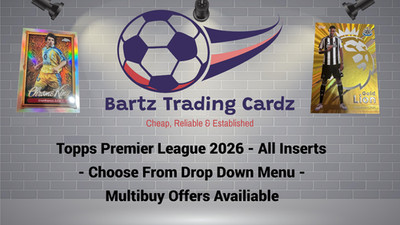 2026 Topps Premier League Trading Cards All Inserts & Varianten - Choose From List