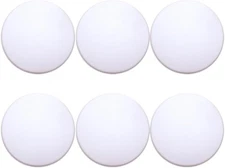 Door Stoppers (6 Pcs) Stops Wall Protector. Small Size 2"(6 PCS), White 