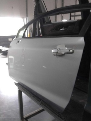 2012 Honda Civic Left Door Silver Dents Scratches 2DR Coupe 217323