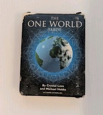 THE ONE WORLD TAROT BY CRYSTAL LOVE & MICHAEL HOBBS - 78 CARDS & BOOKLET IN BOX