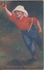 The Catch of the Season Langsdorff Series No675 Postcard Unused