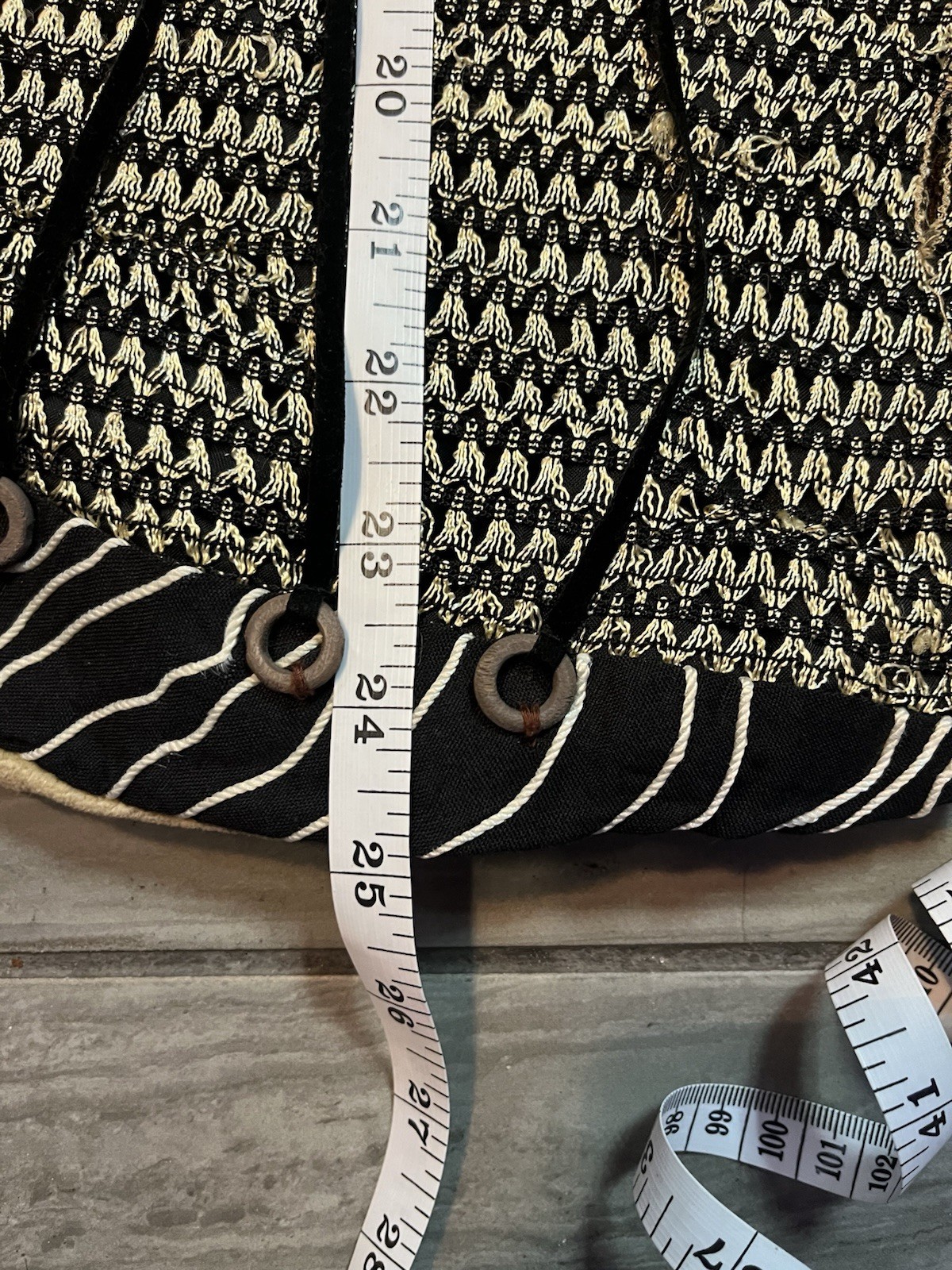 Sandy Starkman Patchwork Animal Print Jacket Size… - image 5