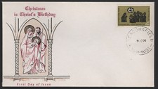 1966 Australia CHRISTMAS Unused PARADE? FDC