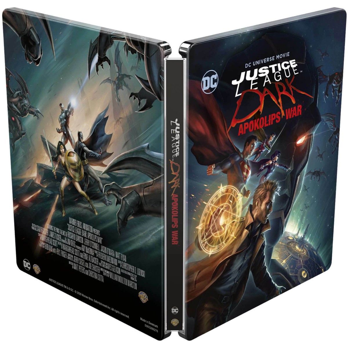 Justice League: Apokolips War Blu-ray Steelbook DC Universe Movie BRAND  NEW!