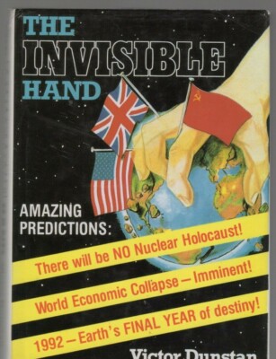THE INVISIBLE HAND BY VICTOR DUNSTAN AMAZING PREDICTIONS 1ST EDITION
