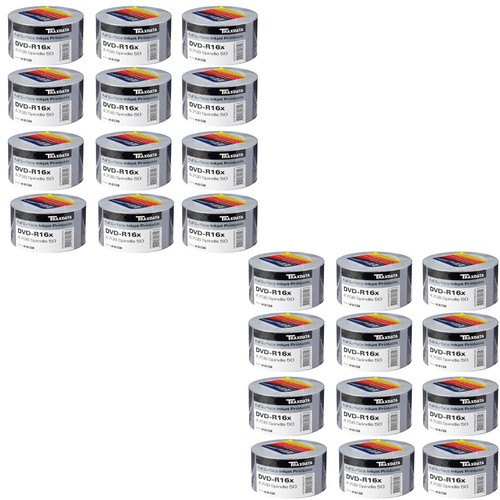 Ritek Traxdata DVD-R 16x White Inkjet Printable 4.7GB Blank DVD Discs 120min Lot - Picture 110 of 144
