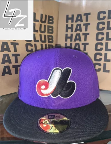 montreal expos new era hat club 71/4 t-dot