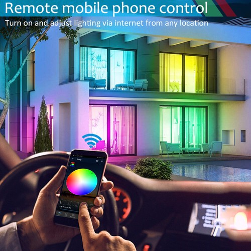 Musik Controller RGB LED Streifen Stripe 5050 SMD Licht Band Leiste Wasserdicht - Bild 3 von 15
