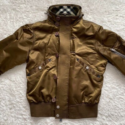 Burberry London England MA-1 bomber jacket Men's 54 size Burberry London England MA-1 bomber jacket Men's 54 size