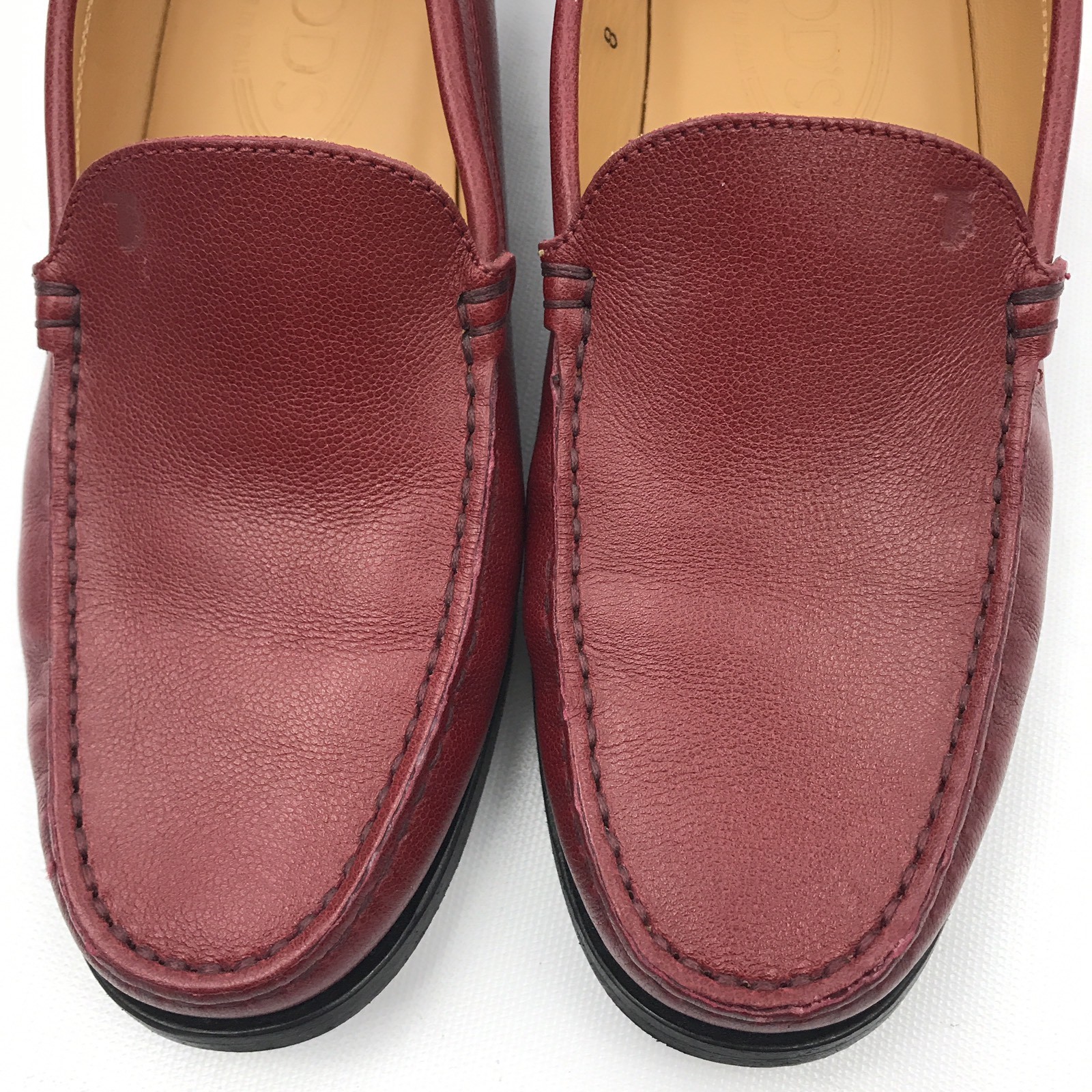 Tods para Mujer Mocasines 8 Cuero Rojo Zapatos sin Taco la Sin Cordones Penny desgaste de la Taco oficina de Italia cerrado Toe ed0cee Tods para Mujer Mocasines 8 Cuero Rojo Zapatos sin Taco la Sin Cordones Penny desgaste de la Taco oficina de Italia cerrado Toe ed0cee