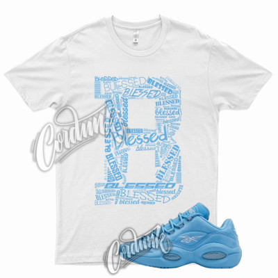 BLESSED T Shirt for  Low Blueprint Question Mid High Carolina UNC Blue 1