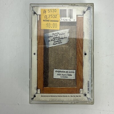 Aspects of Love Tape Two Only (Cassette)