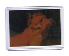 1994 SKYBOX THE LION KING LENTICULAR #L1 SIMBA "I NEVER GET TO GO ANYWHERE"