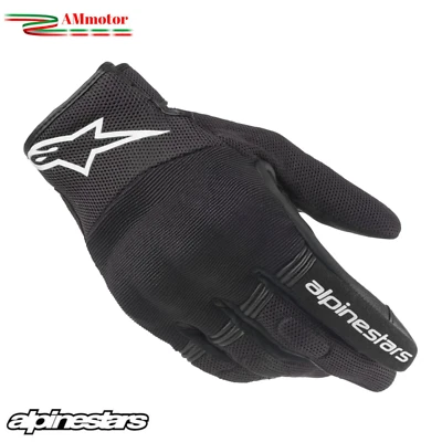 Guanti Moto Donna ALPINESTARS Stella Copper Lady Black White Urban Touring S M