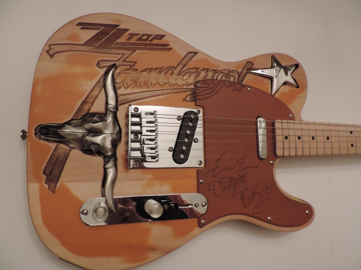 FENDER TELECASTER ZZ TOP FANDANGO HAND ENGRAVED CUSTOM TELE GUITAR