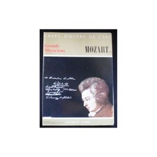 CHEFS-D’ŒUVRE DE L'ART n°26 MOZART illustrations Mai 1968 Edit. Hachette FABBRI
