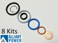 Ford 6.0L 6.0 Power Stroke Fuel Injector O-ring Kit Alliant Power # AP0002 qty 8