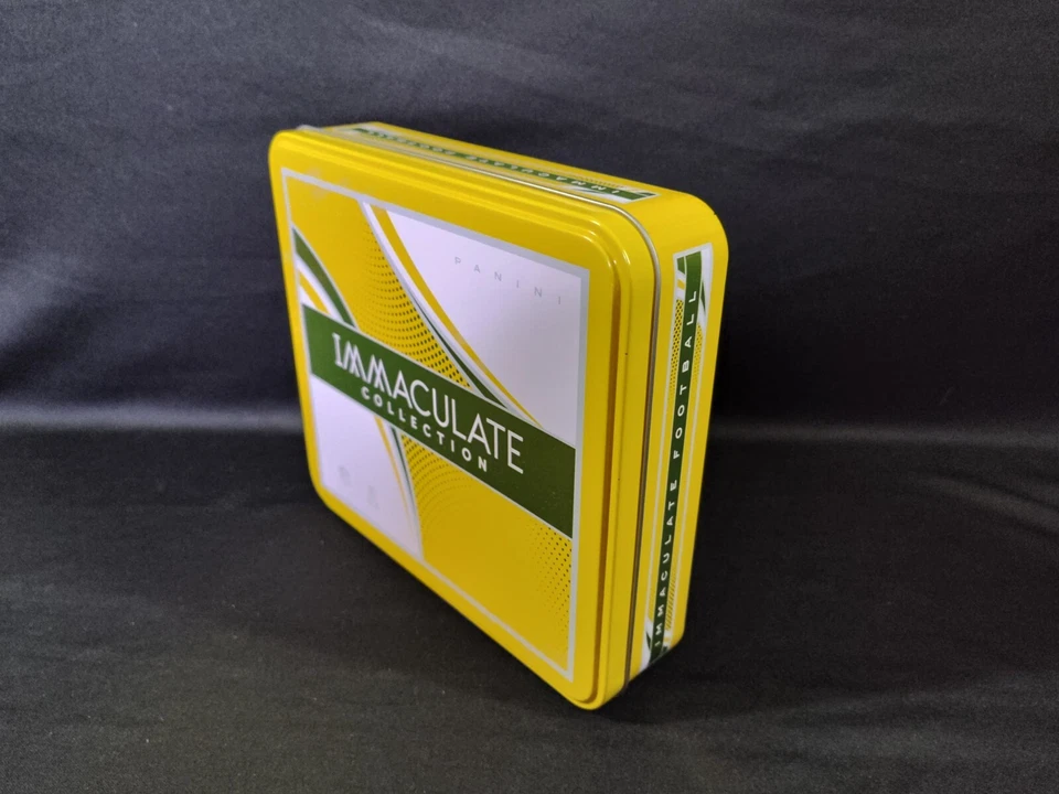 2017 Panini Immaculate Collection Football EMPTY Card Tin/Box NFL YELLOW  - Image 2 of 4