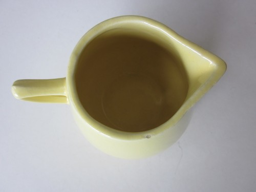 Vintage Yellow California Pottery Creamer - Picture 3 of 6