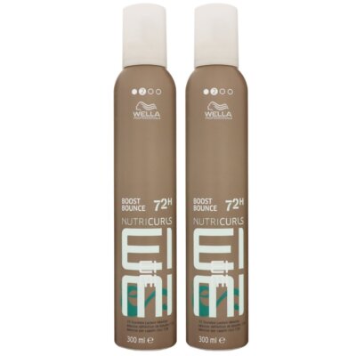 Wella Nutricurls Boost Bounce 2 x 300 ml Locken Schaumfestiger Set