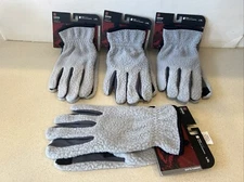 4 Pairs Swiss Tech Mens Size L/XL Sherpa Glove Gray Heather Touchscreen