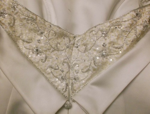 Casablanca Ivory Enduring Grace-Style 1628-Bridal Wedding Dress Sz 12 - Picture 3 of 12