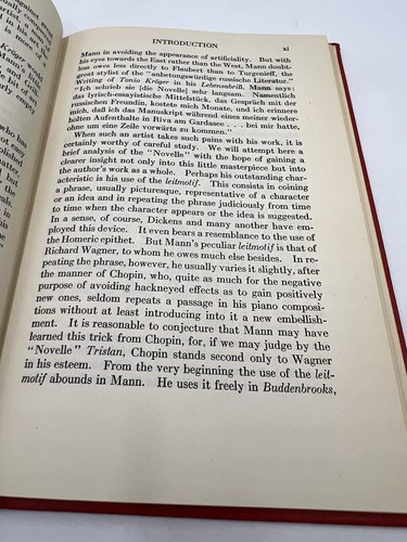 Thomas Mann ~ Tonio Kröger ~ Hardcover German 1931 - Imagen 7 de 11