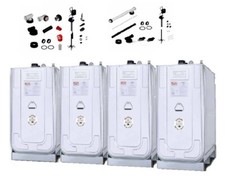 6000 Liter Roth Öltank Stahl DWT plus 3 doppelwandig 4 x 1500 Liter Stahltank