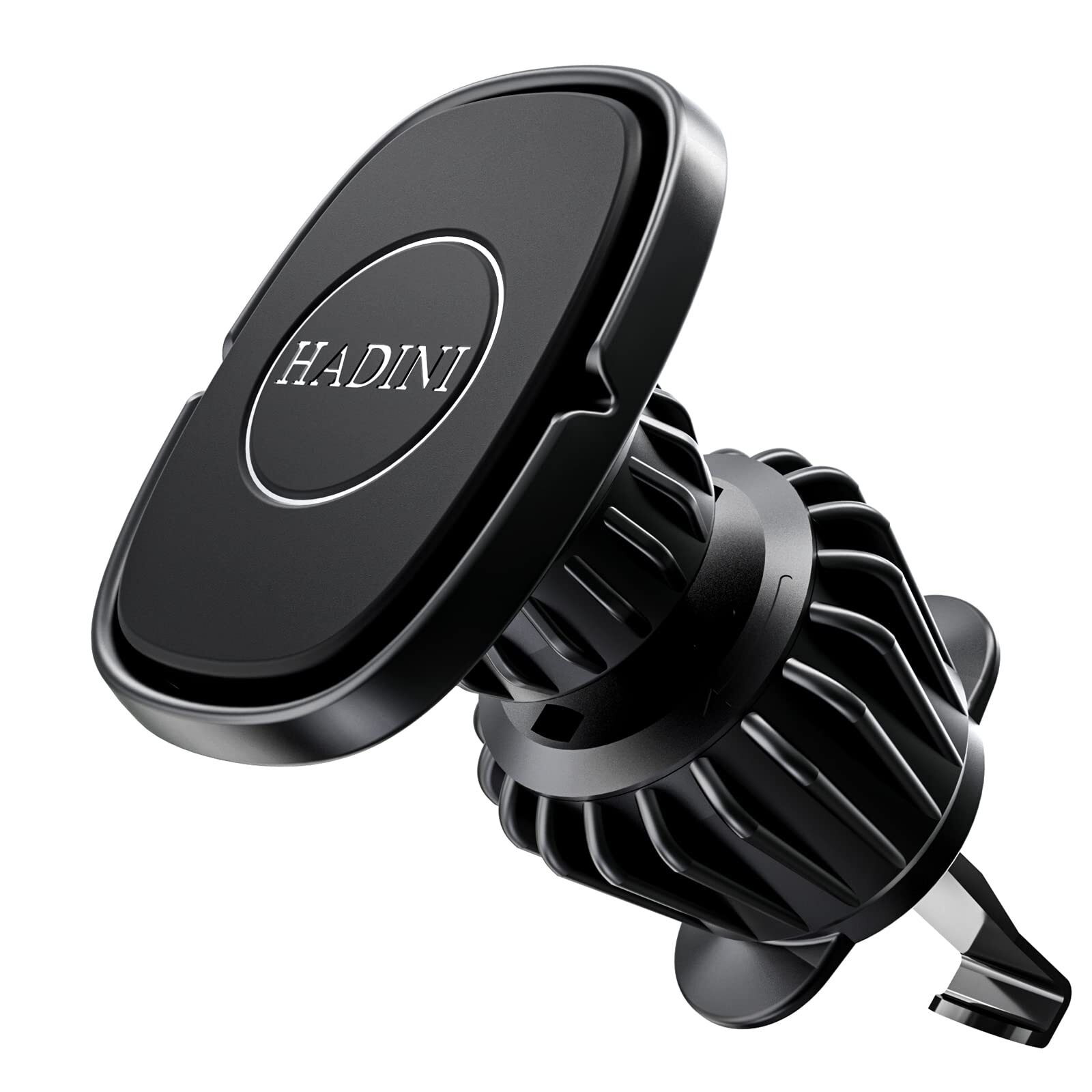 Magnetic Phone Car Mount with Metal Hook Clip for Air Vent